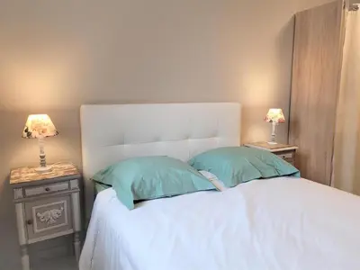 Un ou plusieurs lits dans un hébergement de l'établissement GITE DE CARACTERE CHEZ CELINE