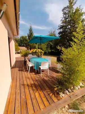 Plan de l'établissement Maison du rieu 8 personnes