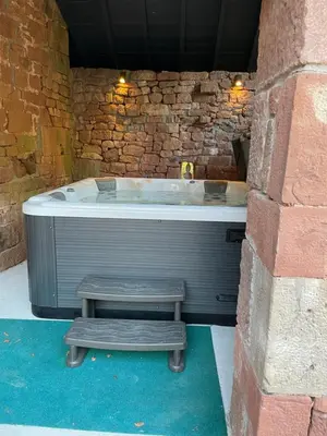 Plan de l'établissement Villa avec jaccuzi