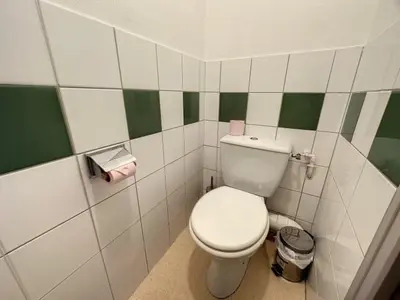 Salle de bains dans l'établissement Résidence Bury