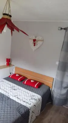 Plan de l'établissement appartement avec balcon au Mont Dore