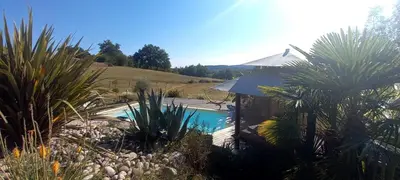 Paysage naturel près de la maison de vacances