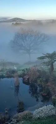 Paysage naturel près de la maison de vacances