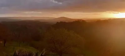 Paysage naturel près de la maison de vacances