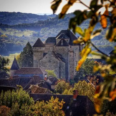 Paysage naturel près de la maison de vacances