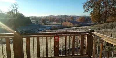 Paysage naturel près de la maison de vacances