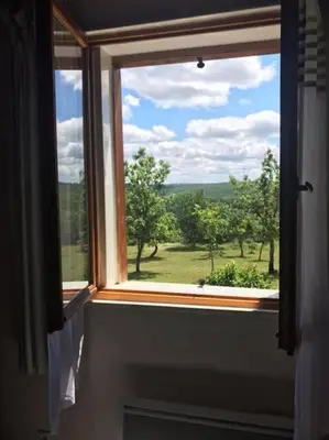 Paysage naturel près de la maison de vacances