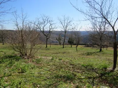 Paysage naturel près de la maison de vacances