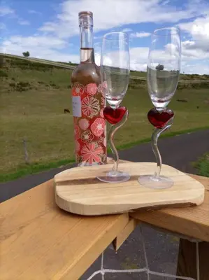 Boissons dans l'établissement Gîte l'estive du Clozel