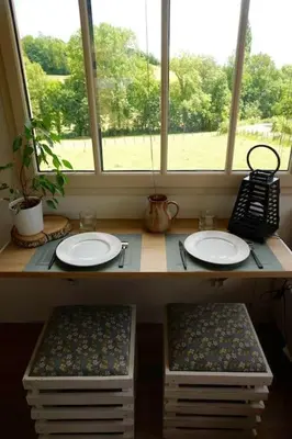 Plan de l'établissement A LA BELLE ECORCE- tiny house