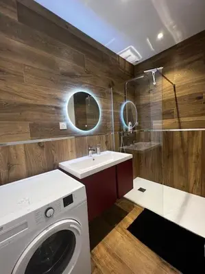 Salle de bains dans l'établissement Bel appartement en centre ville de Limoges