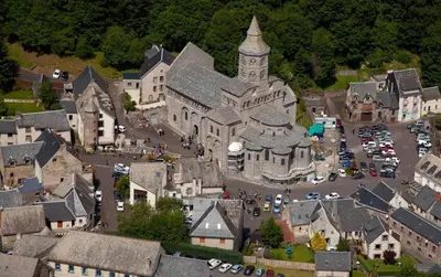 Vue panoramique sur l'établissement Rose, 4 pers. Villa Saint Antoine, Orcival, Sancy