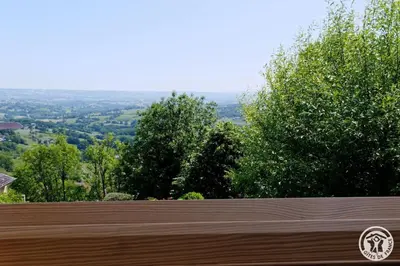 Paysage naturel près de la maison de vacances