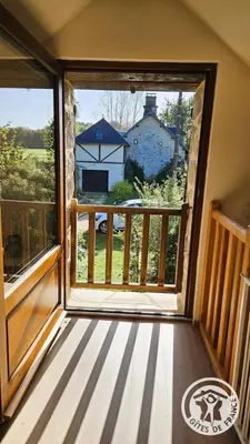 Balcon ou terrasse dans l'établissement Le fournil