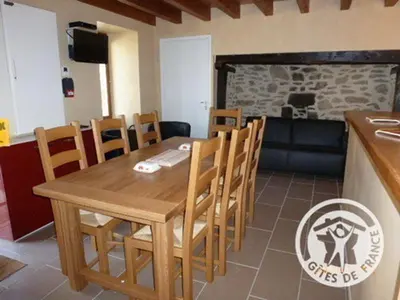 Coin salon dans l'établissement Maison du meunier