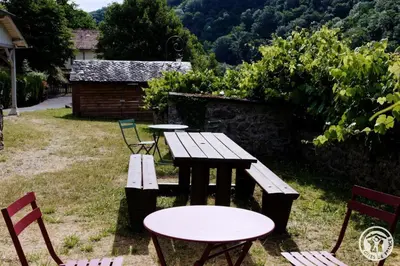 Paysage naturel près de la maison de vacances
