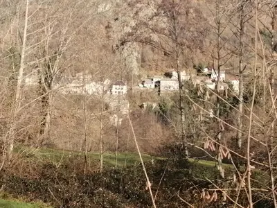 Paysage naturel près de la maison de vacances