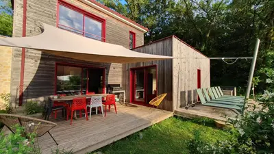 Bâtiment de la maison de vacances