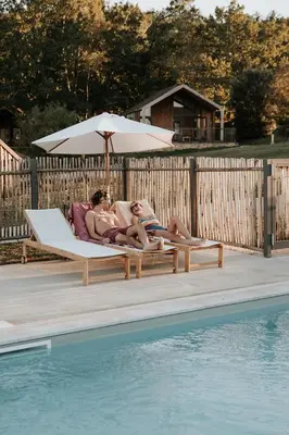 Piscine de l'établissement Domaine St-Amand ou située à proximité