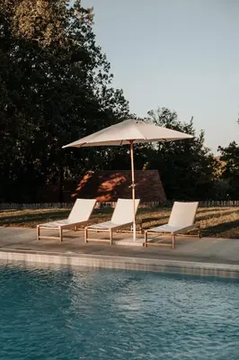 Piscine de l'établissement Domaine St-Amand ou située à proximité