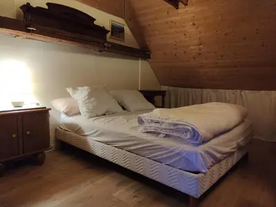 Un ou plusieurs lits dans un hébergement de l'établissement Maison familiale et authentique
