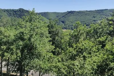 Paysage naturel près de la maison de vacances