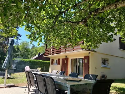 Jardin de l'établissement Gîte des 4 éléments