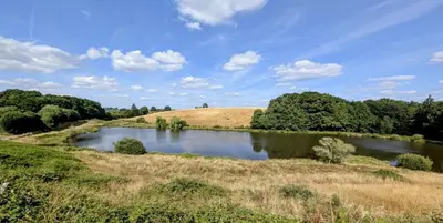 Paysage naturel près de la maison de vacances
