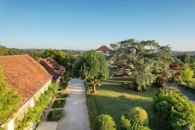 Paysage naturel près de la maison de vacances