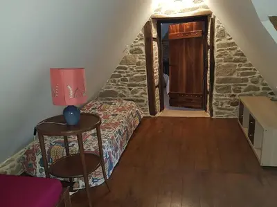 Coin salon dans l'établissement Le Four de La Jugie