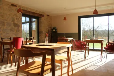 Coin salon dans l'établissement Allée des noyers