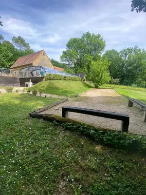 Paysage naturel près de la maison de vacances