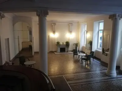Coin salon dans l'établissement Le Nid douillet splendide Linge fourni
