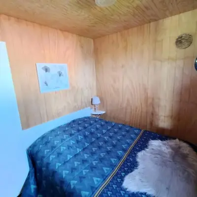 Un ou plusieurs lits dans un hébergement de l'établissement Logement insolite au cœur de l'Auvergne