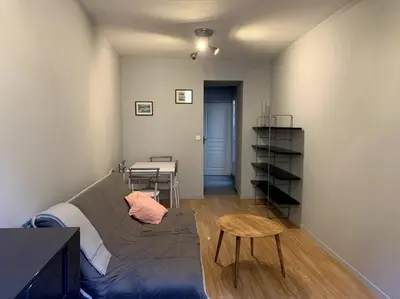 Coin salon dans l'établissement Le Val Fleuri