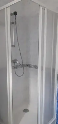 Salle de bains dans l'établissement Gîte de SAY