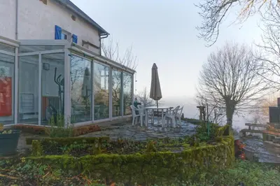 Jardin de l'établissement Le Gîte des Cimes