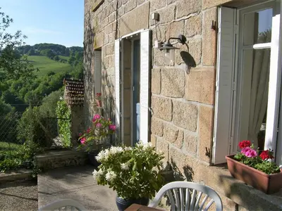 Jardin de l'établissement Fontchauvaux Holiday Gites