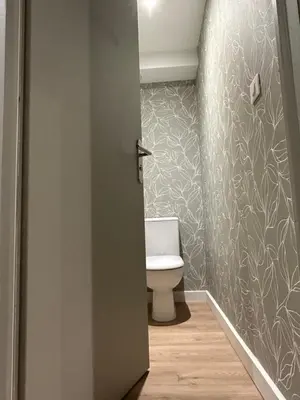 Salle de bains dans l'établissement Appartement cosy