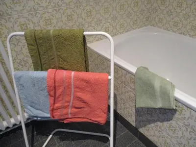 Un ou plusieurs lits dans un hébergement de l'établissement Gîte les Bois - 45 m2