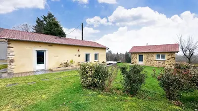 Jardin de l'établissement Gite des rousses