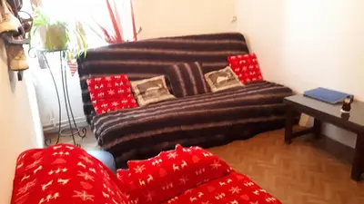Coin salon dans l'établissement Tza Toine De Malsur