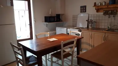 Cuisine ou kitchenette dans l'établissement Tza Toine De Malsur