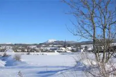 Paysage naturel près de la maison de vacances