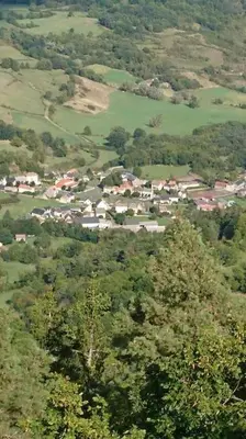 Paysage naturel près de la maison de vacances