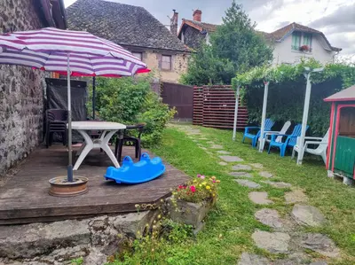 Jardin de l'établissement Chez Philopin