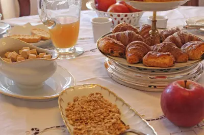 Nourriture dans le B&B/chambre d'hôtes ou à proximité