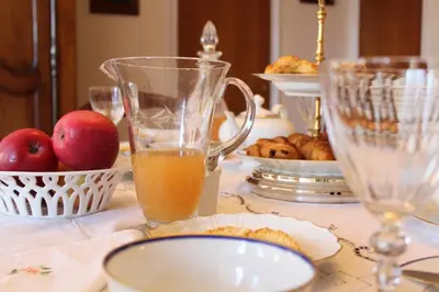 Nourriture dans le B&B/chambre d'hôtes ou à proximité