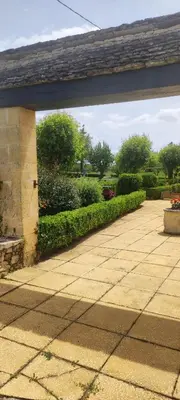 Jardin de l'établissement Les Jardins de Virginie