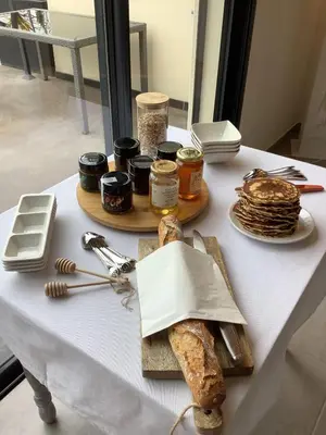 Nourriture dans le B&B/chambre d'hôtes ou à proximité